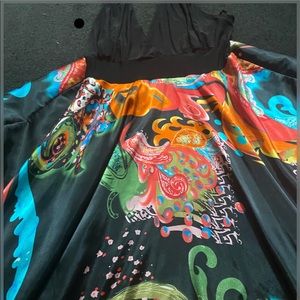 SHARK BITE HALTER DRESS